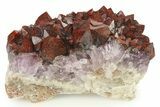 Thunder Bay Amethyst Cluster with Hematite - Canada #281245-1